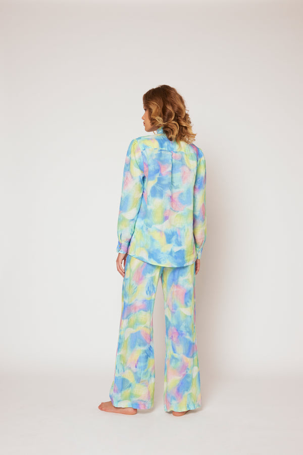 120% Lino Print Blouse PRINT