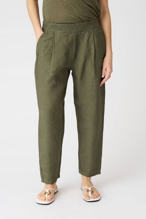 120% Lino The Alessa Boyfriend Pant CAFFE SOFT FADE