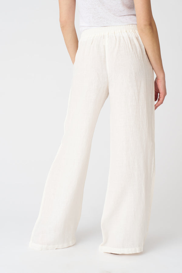 120% Lino The Roma Pant MILK