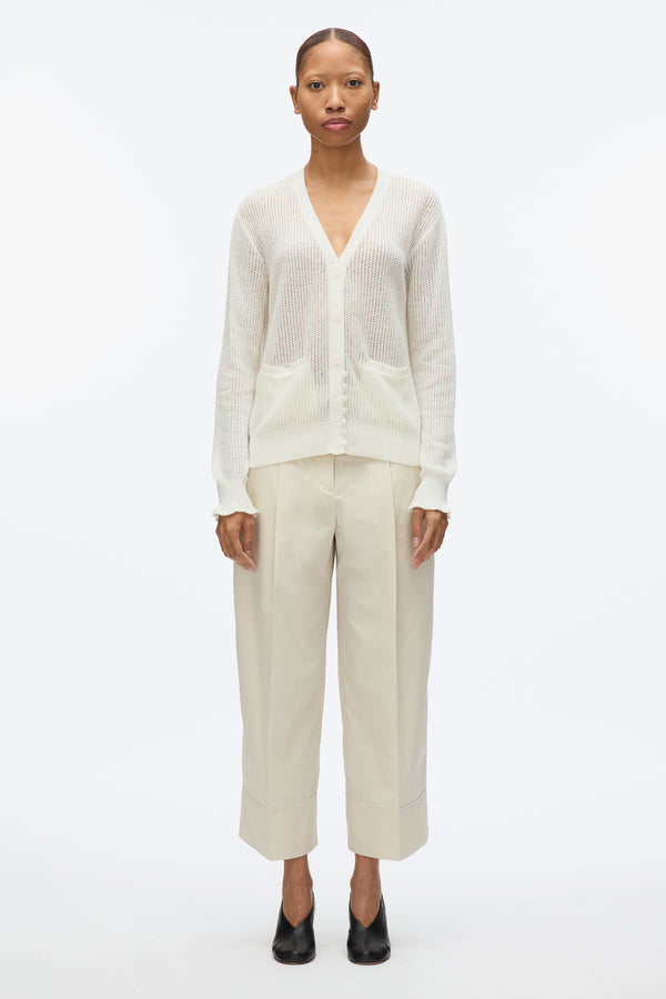 3.1 phillip lim Airy Cable Cardigan IVORY