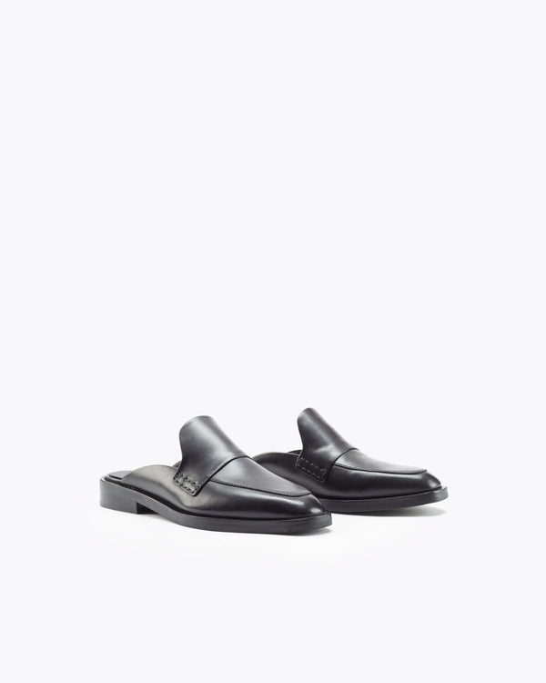 3.1 Phillip Lim Alexa Flat Mules BLACK