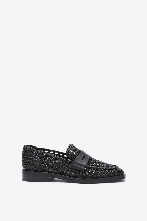 3.1 phillip lim Alexa Macrame Loafer BLACK