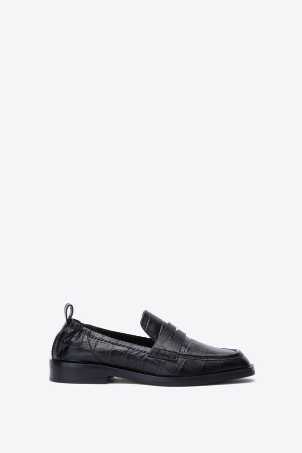 3.1 phillip lim Alexa Soft Penny Loafer BLACK