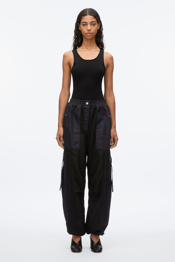 3.1 Phillip Lim Cargo Combo Jogger BLACK-MIDNIGHT