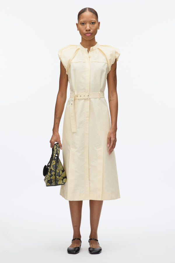 3.1 phillip lim Cloud Sleeve Shirt Dress GARDENIA