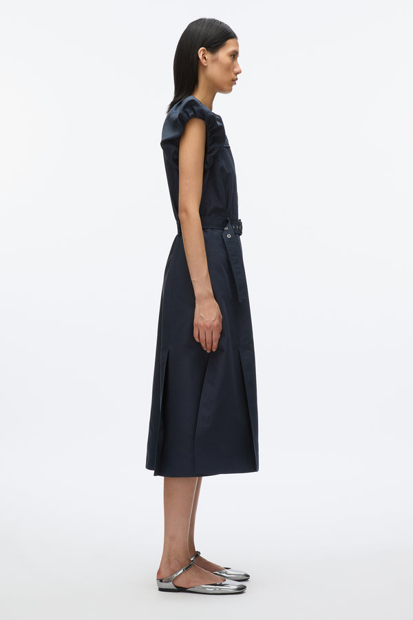 3.1 Phillip Lim Cloud Sleeve Shirt Dress MIDNIGHT