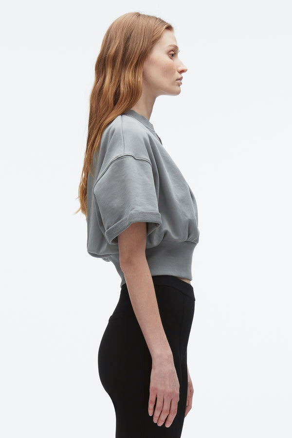3.1 Phillip Lim Cropped Sweatshirt SAGE