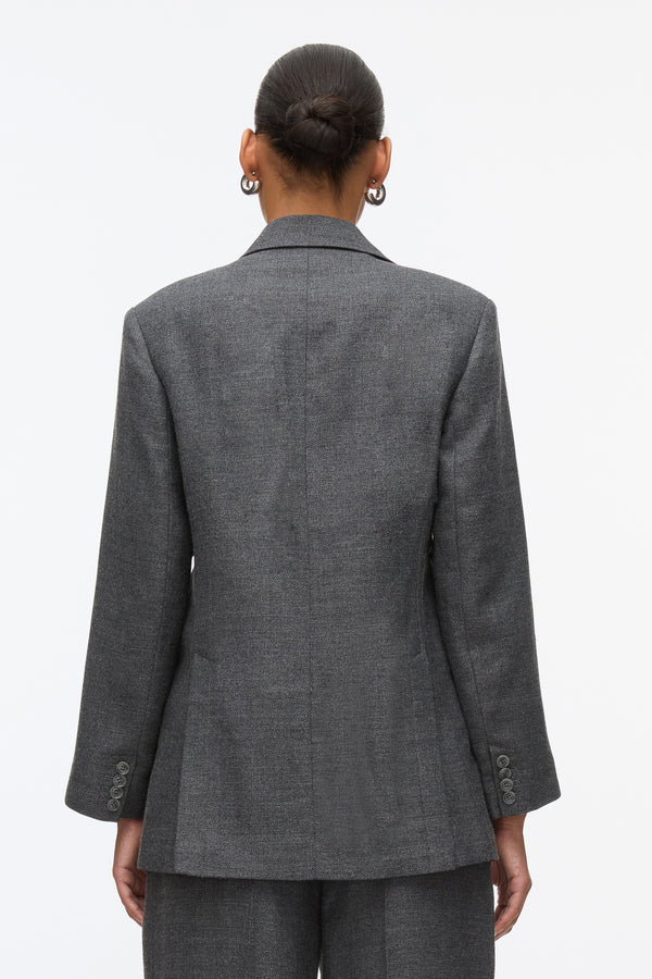 3.1 Phillip Lim Deconstructed Blazer GREY MELANGE