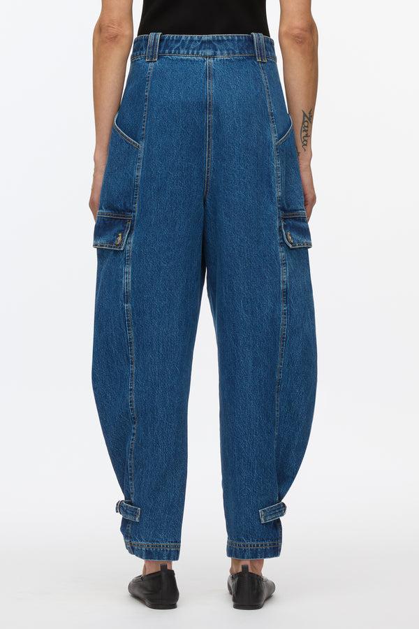 3.1 Phillip Lim Denim Cargo Jean VINTAGE BLUE