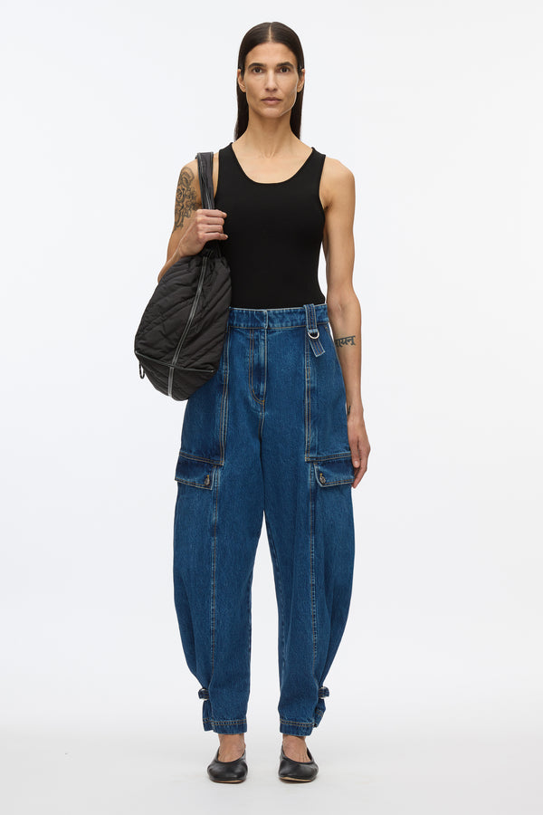 3.1 phillip lim Denim Cargo Jean VINTAGE BLUE