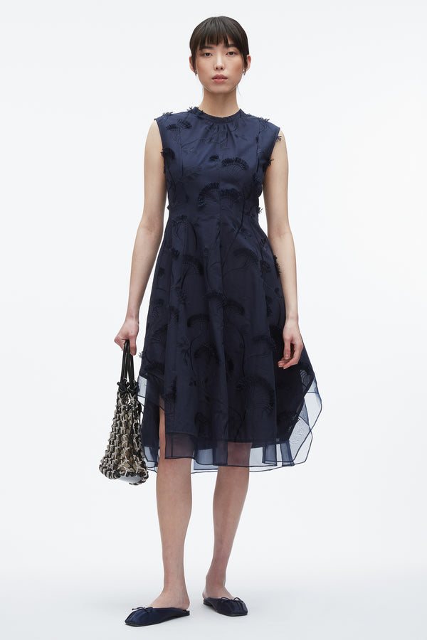 3.1 phillip lim Fil Coupé Midi Dress MIDNIGHT