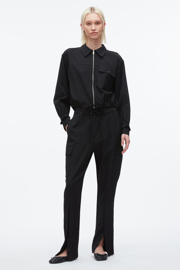 3.1 phillip lim Fluid Tailoring Cargo Pant BLACK