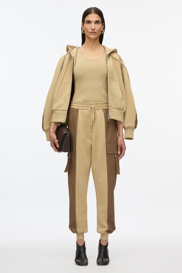 3.1 Phillip Lim Hybrid Terry Jogger KHAKI-OAK