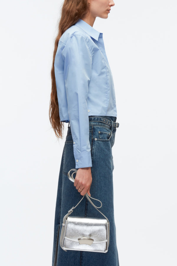 3.1 Phillip Lim ID Shoulder Bag SILVER