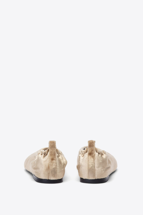 3.1 Phillip Lim ID Stretch Back Ballet Flat GOLD