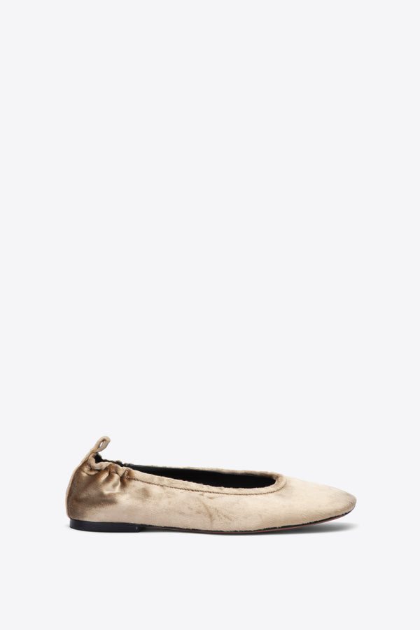 3.1 phillip lim ID Stretch Back Ballet Flat GOLD