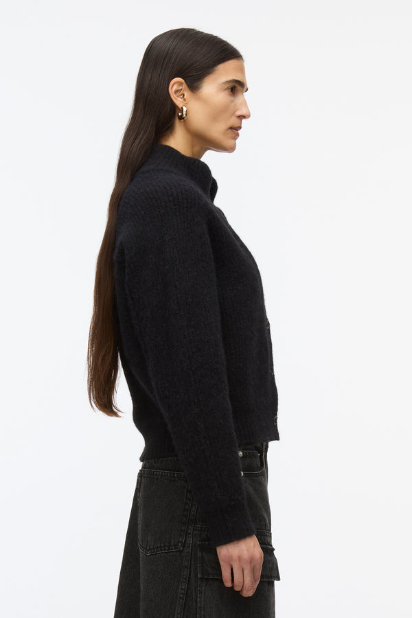 3.1 Phillip Lim Infinity Placket Cardigan BLACK