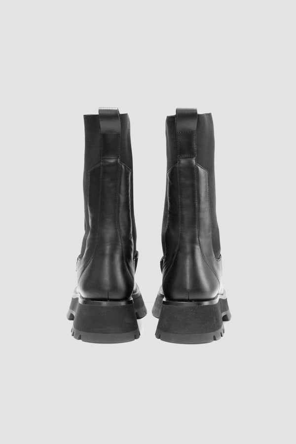 3.1 Phillip Lim Kate Lug Sole Combat Boots BLACK