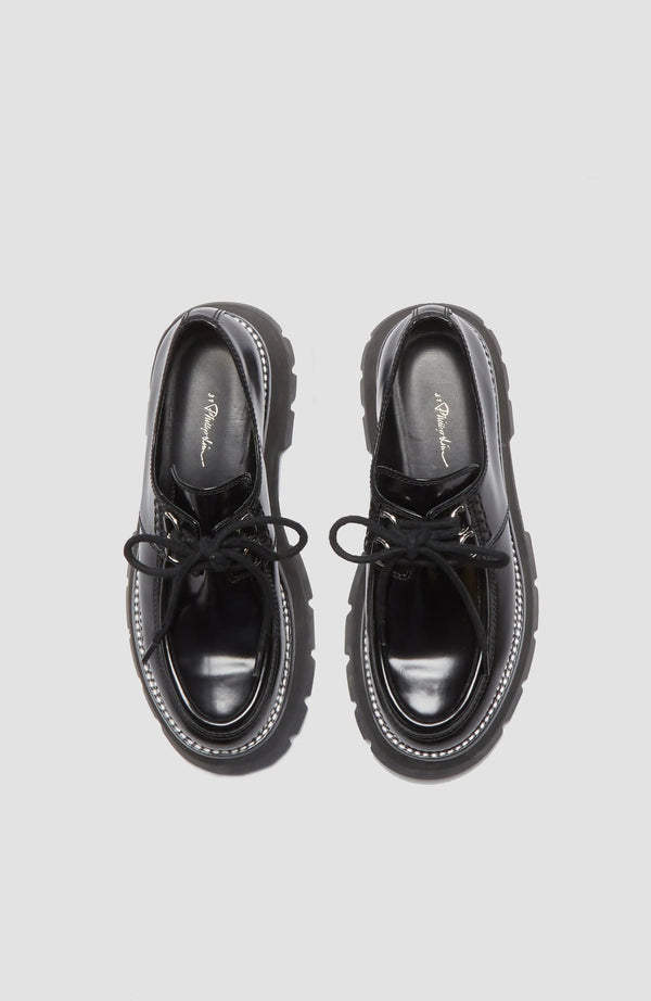 3.1 Phillip Lim Kate Lug Sole Oxford BLACK