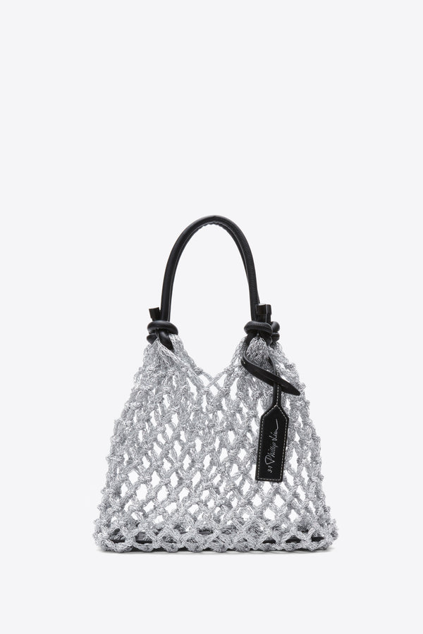 3.1 Phillip Lim Macrame Mini Sac SILVER