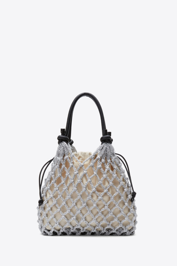 3.1 Phillip Lim Macrame Mini Sac SILVER