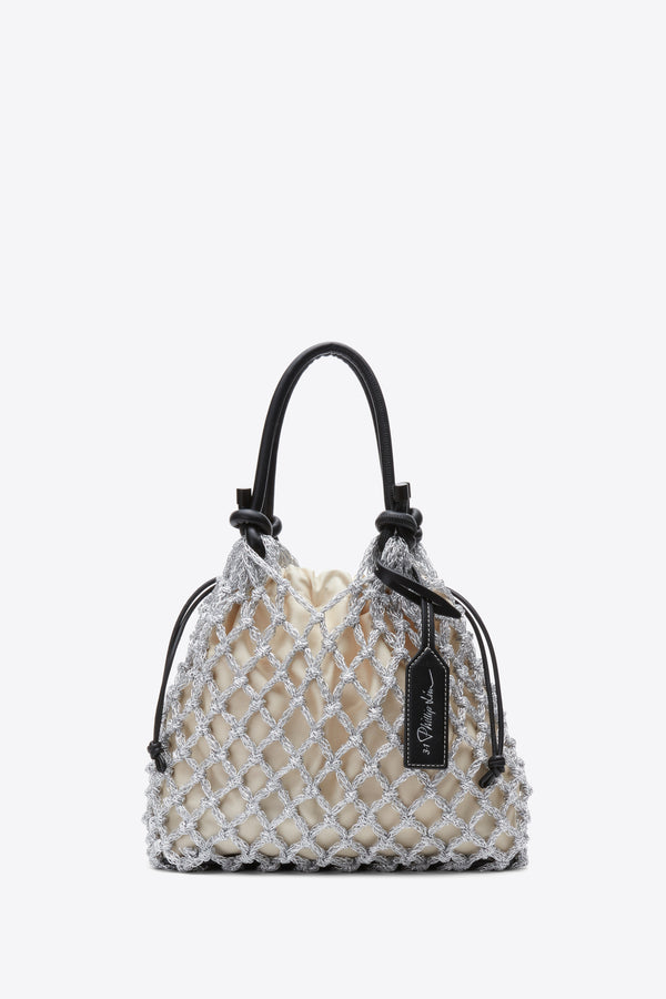 3.1 phillip lim Macrame Mini Sac SILVER