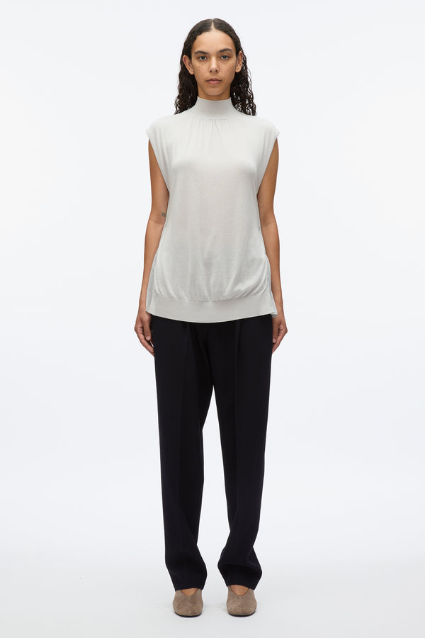 3.1 Phillip Lim Mockneck Shell CLOUD