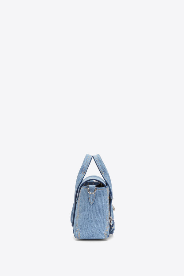 3.1 Phillip Lim Pashli Nano Satchel DENIM BLUE