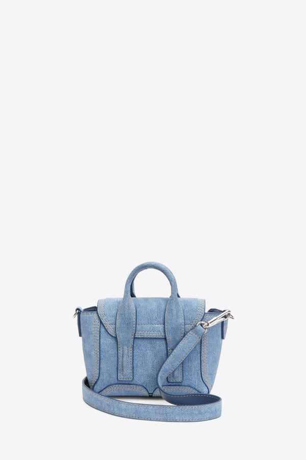 3.1 Phillip Lim Pashli Nano Satchel DENIM BLUE