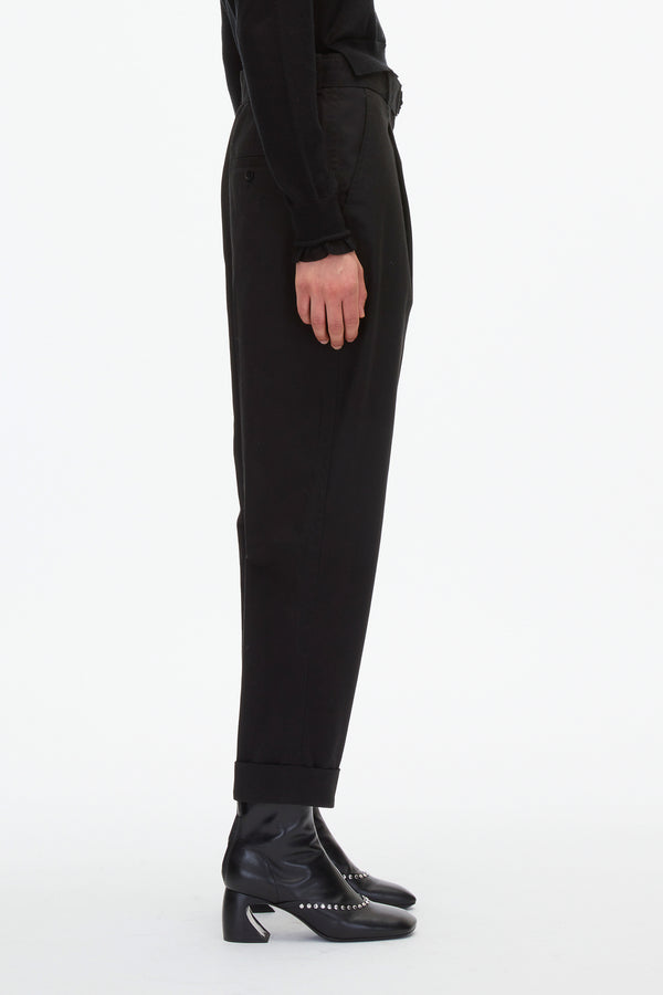 3.1 Phillip Lim Pleat Carrot Pant BLACK