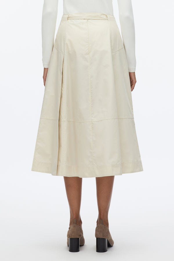 3.1 Phillip Lim Pleated Utility Skirt STONE