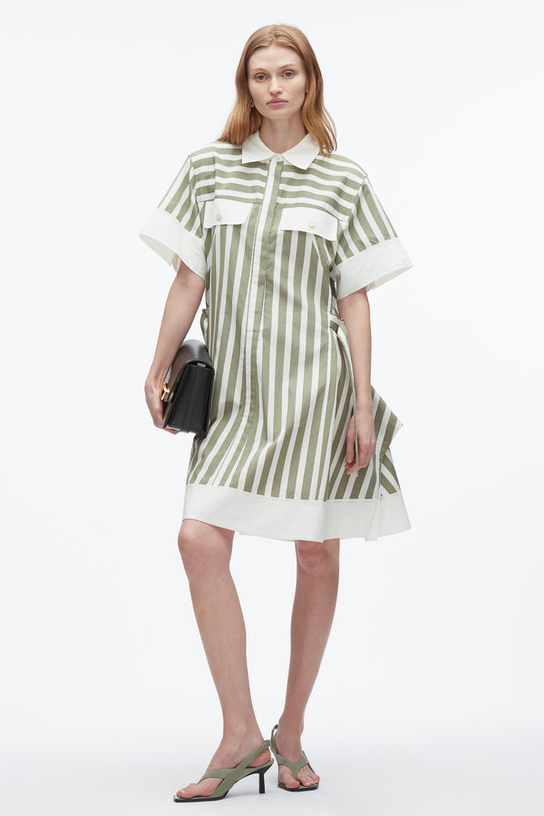 3.1 phillip lim Stripe Shirt Dress THYME MULTI
