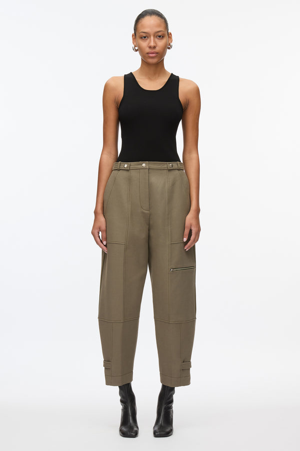 3.1 Phillip Lim Tapered Utility Pant ARMY