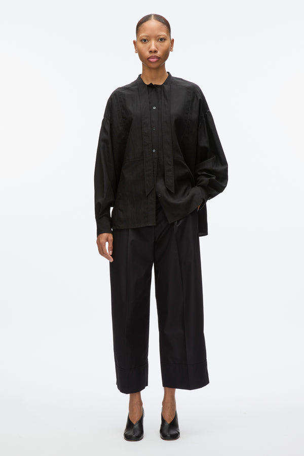 3.1 Phillip Lim Tie Neck Blouse BLACK