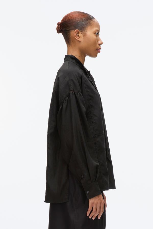 3.1 Phillip Lim Tie Neck Blouse BLACK