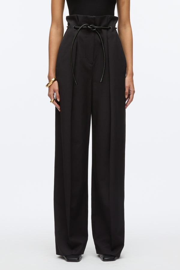 3.1 Phillip Lim Wide Leg Origami Pant BLACK