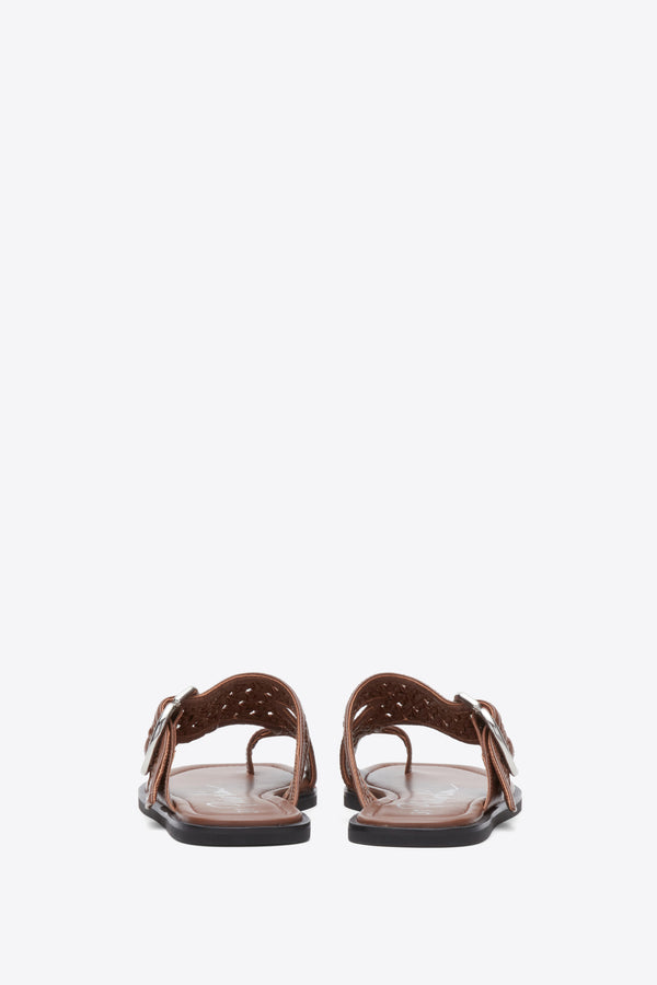 3.1 Phillip Lim Z-Strap Macrame Sandal COCOA