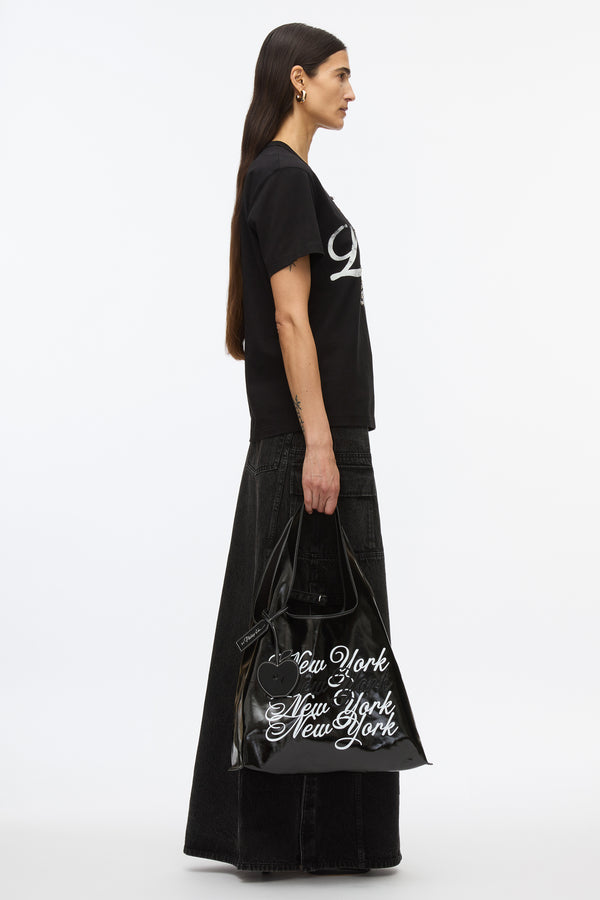 3.1 Phillip Lim Black We Are NY Market Tote Bag BLACK