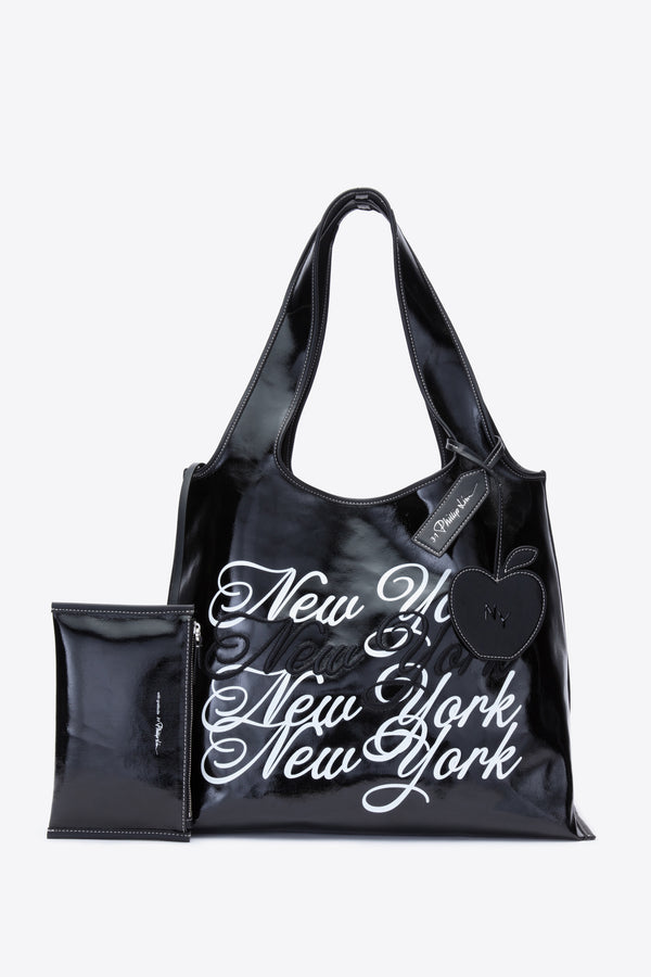 3.1 phillip lim Black We Are NY Market Tote Bag BLACK