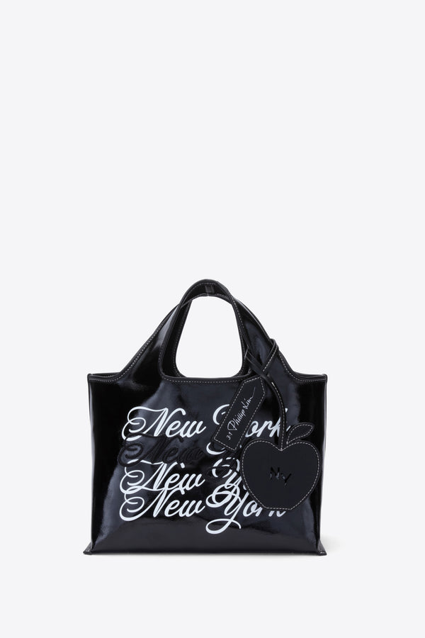 3.1 phillip lim Black We Are NY Mini Market Tote BLACK
