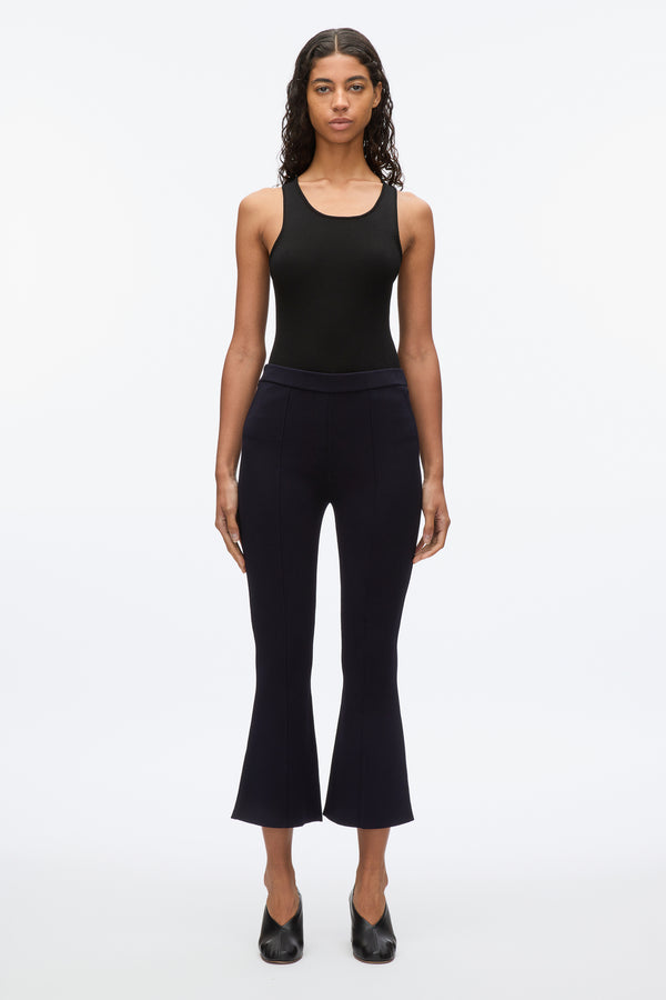 3.1 phillip lim Compact Cropped Kickflare Pant MIDNIGHT