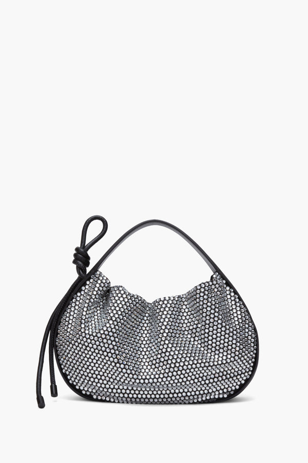 3.1 phillip lim Crystal Embellished Origami Mini Bag BLACK