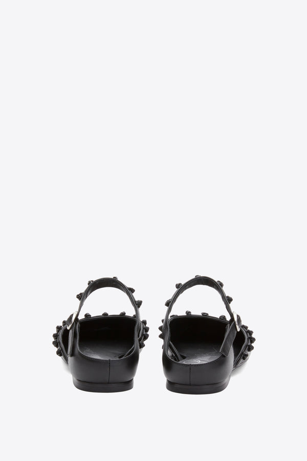 3.1 Phillip Lim ID Mary Jane Flat With Leather Craft BLACK