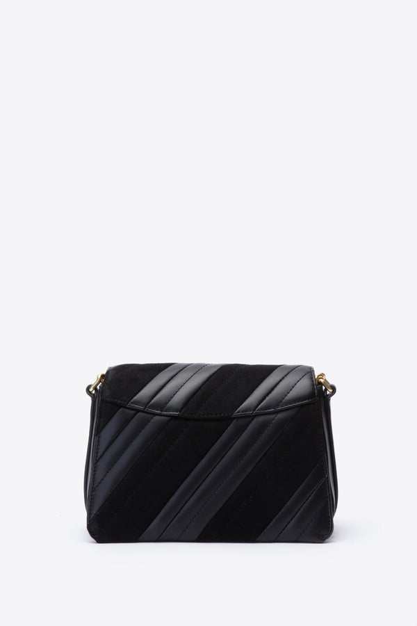 3.1 Phillip Lim ID Quilted Shoulder Bag With Chain BLACK