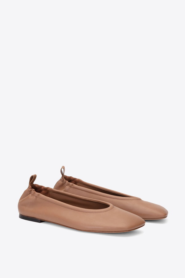 3.1 Phillip Lim ID Stretch Back Ballerina Flat CAMEL