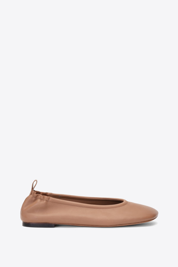 3.1 phillip lim ID Stretch Back Ballerina Flat CAMEL