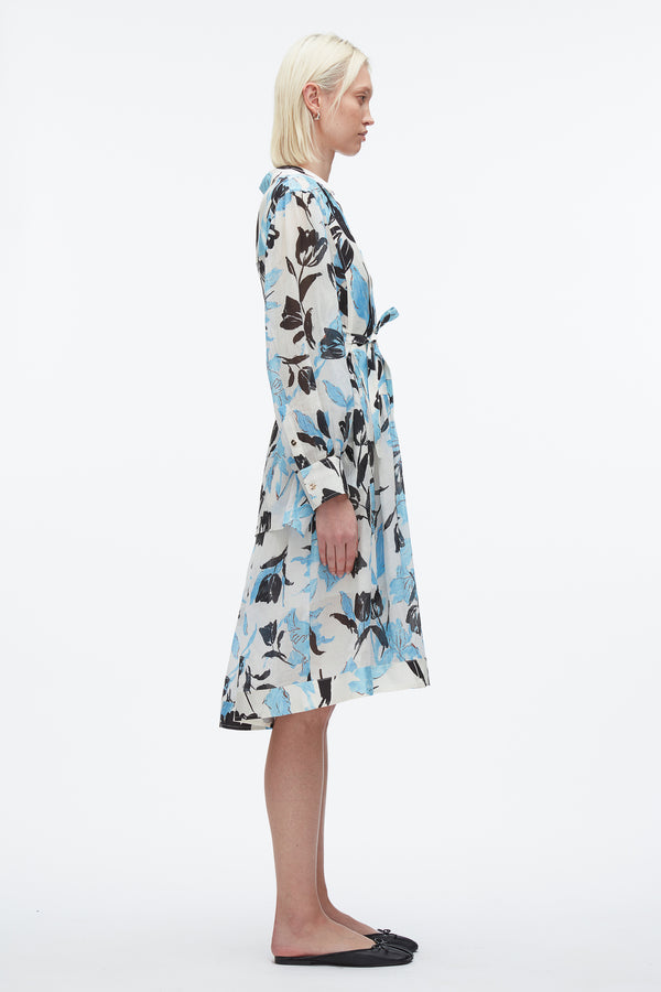 3.1 Phillip Lim Joyful Tulip Shirt Dress IVORY MULTI