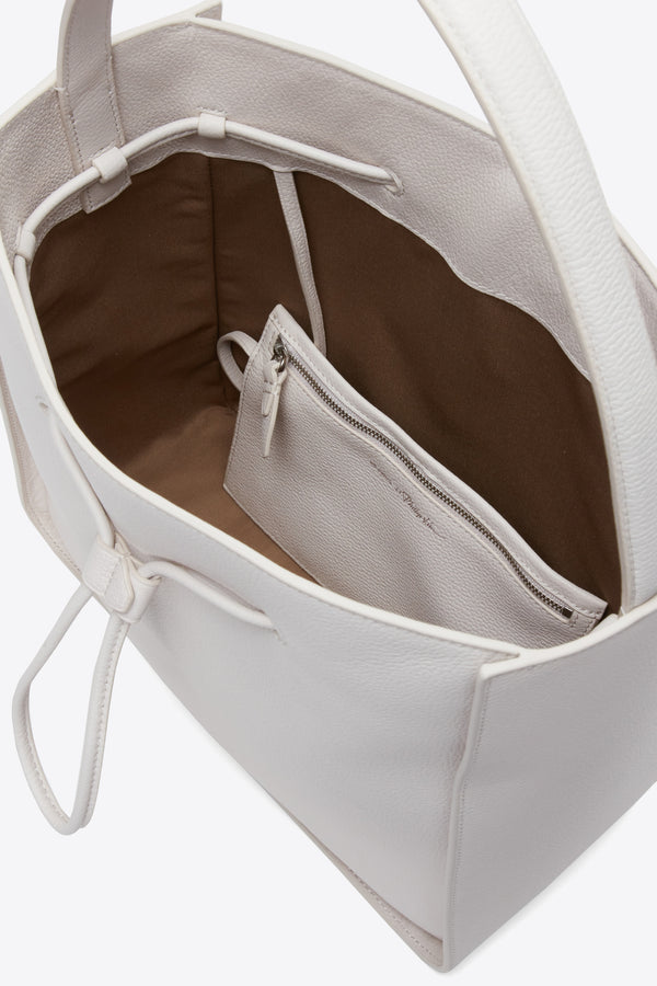 3.1 Phillip Lim Soleil Large Bucket Drawstring CEMENT
