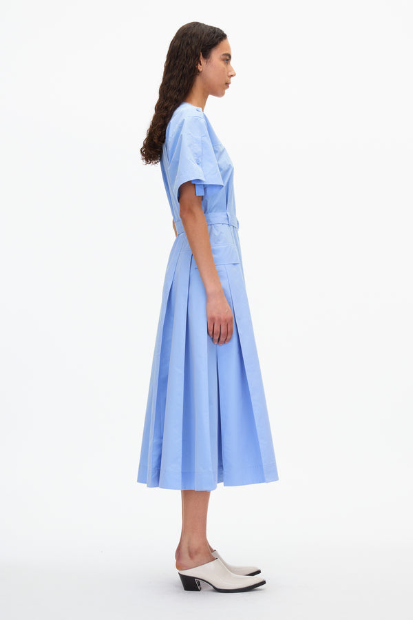 3.1 Phillip Lim Utility Dress With D-Ring Belt OXFORD BLUE