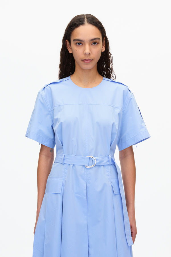 3.1 Phillip Lim Utility Dress With D-Ring Belt OXFORD BLUE
